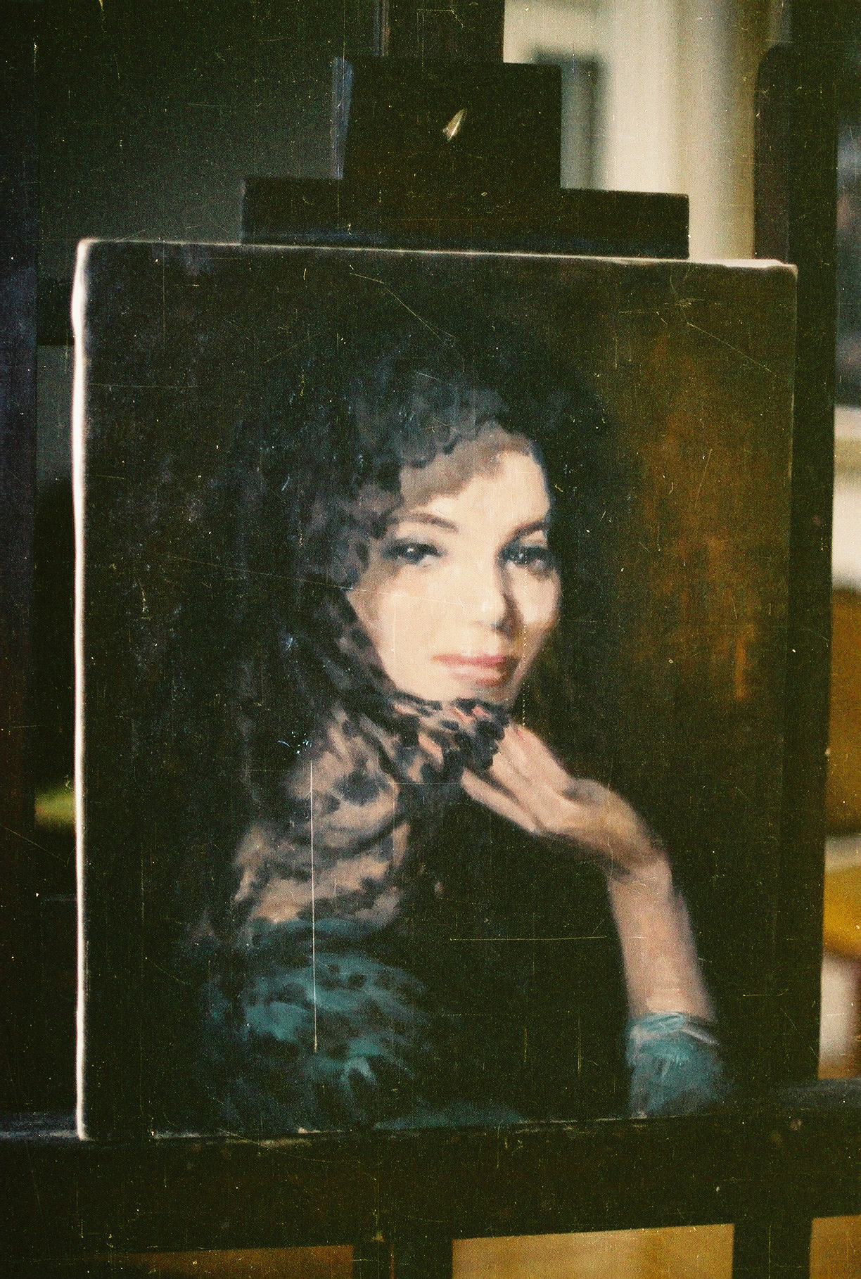 Mujer con mantilla