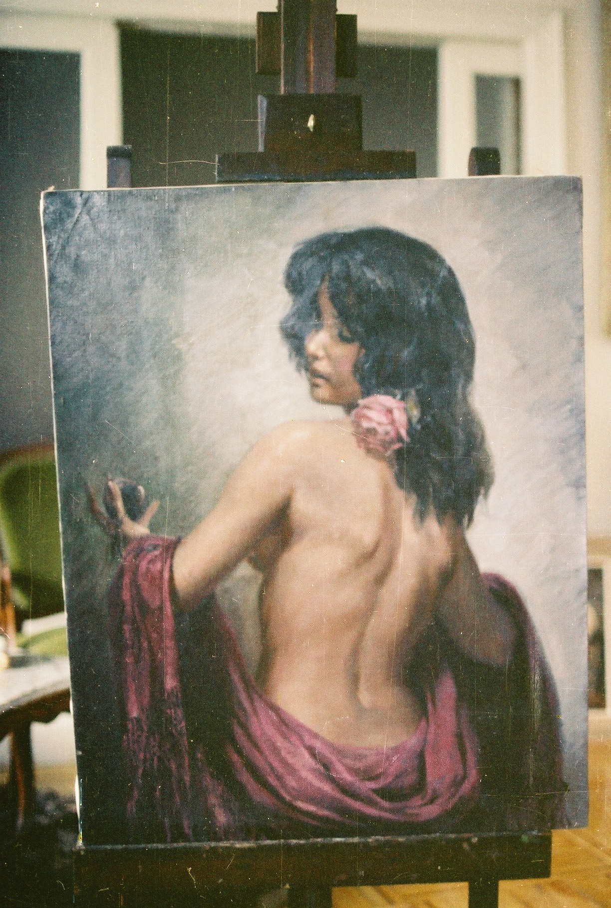 Mujer de espalda