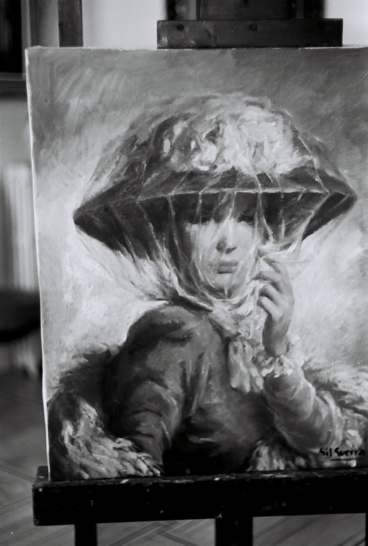 Dama con sombrero