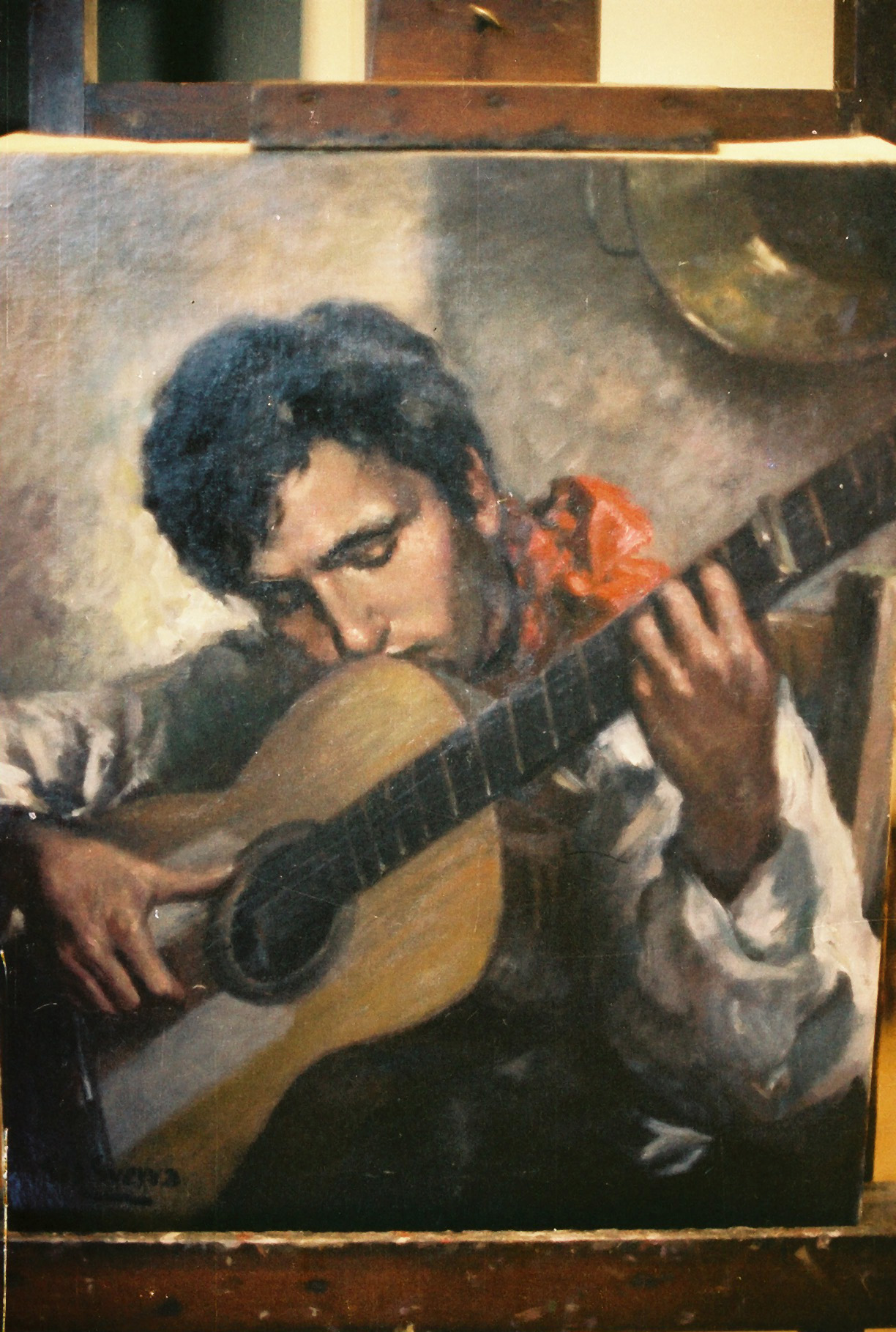 El guitarrista flamenco