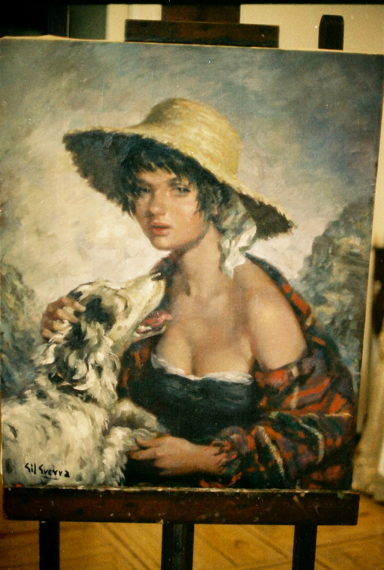 Joven con su perro