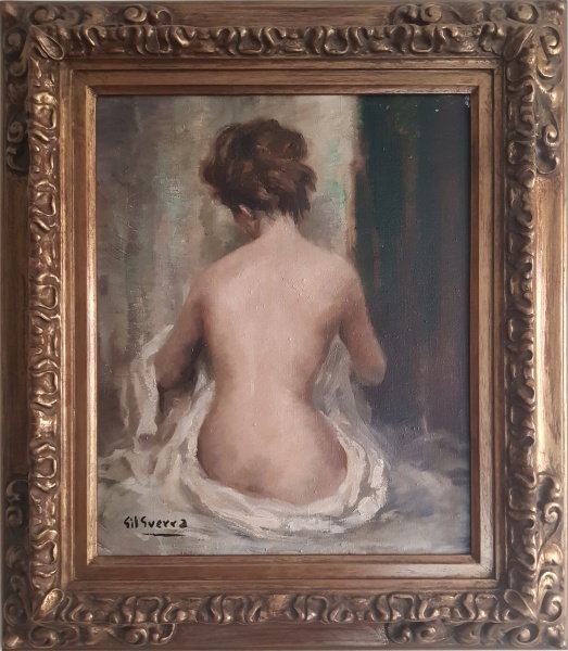 Desnudo de espalda